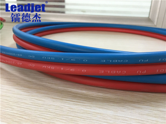 280P 5 linee stampante a getto di inchiostro continua For Wire Cable che segna il tipo dell'inchiostro di MEK