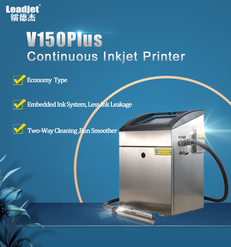 Dimensione professionale della stampa della stampante a getto di inchiostro 1.5-20mm di CIJ con il touch screen